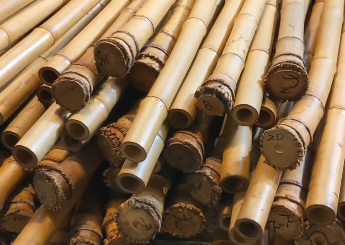 Unboxing 240+ pieces of old Madaké bamboo from Japan