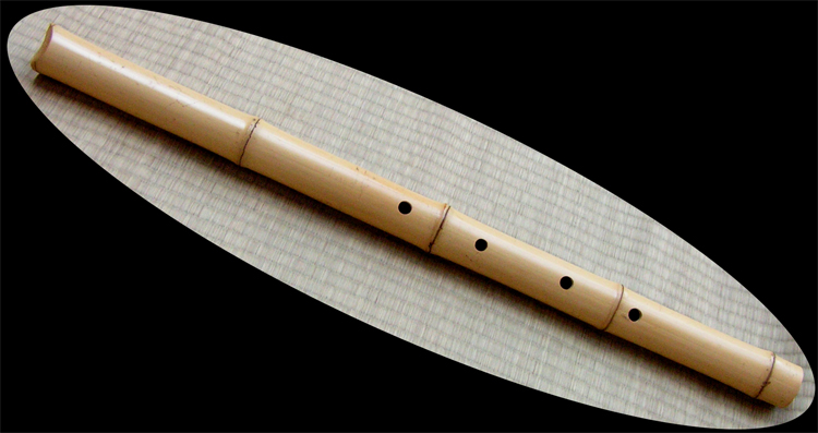 The same hocchiku shakuhachi by itself, 2007, NYC